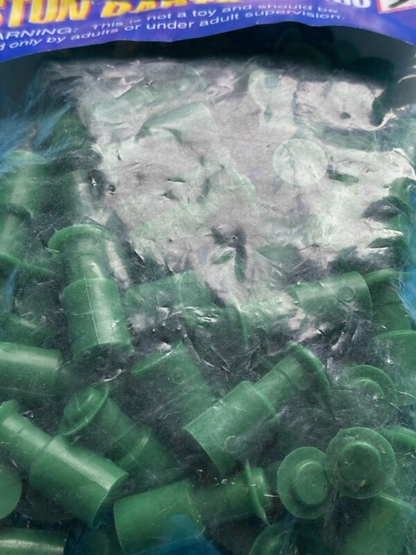 100 Pack - Blow Gun - Darts, Stun .40 Cal - 100 Pack Green - Image 3
