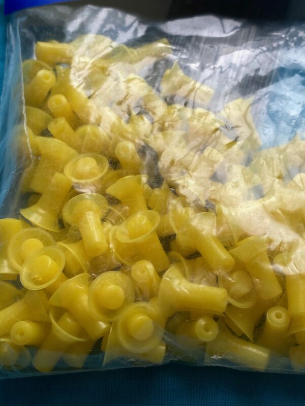 100 Pack - Blow Gun Target Darts - .40 Cal - 100 Pack Yellow - Image 4