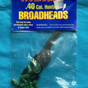 Blow Gun - Darts, Broadhead .40 Cal - 10 Pack Dark Green