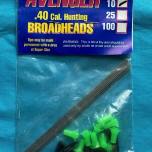 Blow Gun - Darts, Broadhead .40 Cal - 10 Pack Light Green