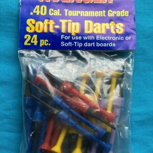 .40 Cal Soft Tip Blowgun Darts - 24 Pack