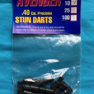Blow Gun - Darts, Stun .40 Cal - 10 Pack Black