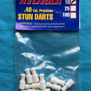 Blow Gun - Darts, Stun .40 Cal - 10 Pack White
