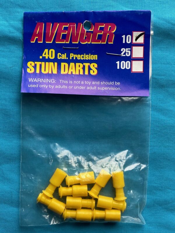 Blow Gun - Darts, Stun .40 Cal - 10 Pack Yellow