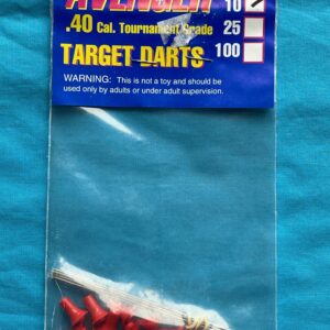Blow Gun - Target Darts, .40 Cal - 10 Pack Red