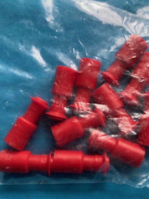 Blow Gun - Target Darts, .40 Cal - 10 Pack Red - Image 2