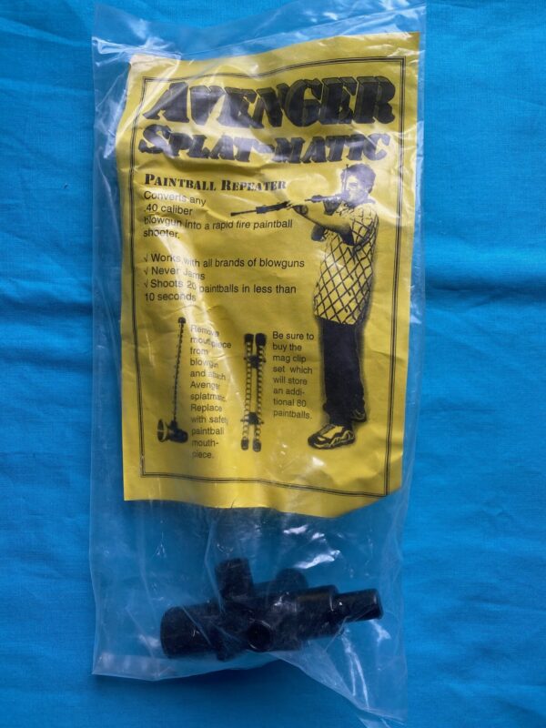 SplatMatic Paintball Repeater Attachment for any .40 cal Blowgun