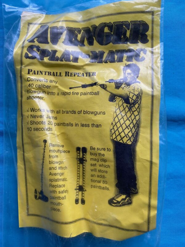 SplatMatic Paintball Repeater Attachment for any .40 cal Blowgun - Image 3