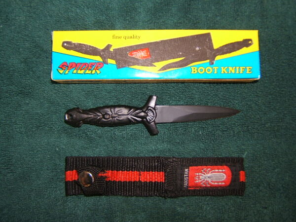 Spider Boot Knife 6" - Image 2
