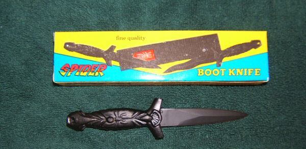 Spider Boot Knife 6" - Image 3