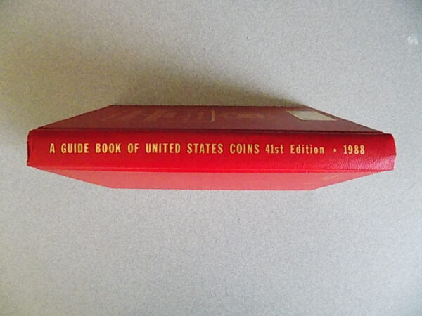 A Guide Book of United States Coins 41st Ed RS Yeoman Red Book 1988 - Image 4