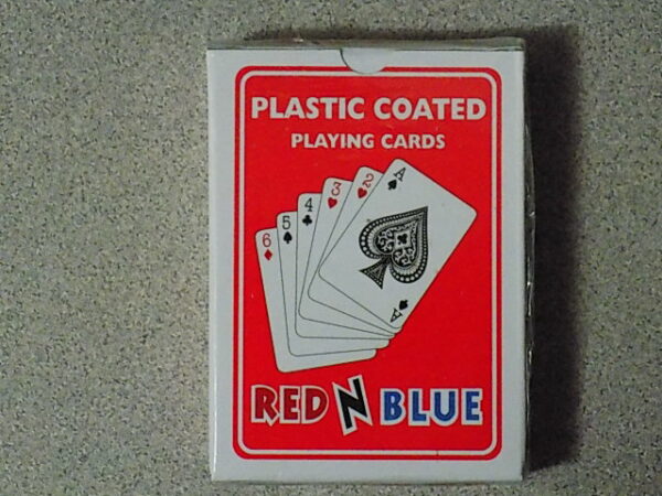 Red N Blue Playing Cards - Plastic Coated Poker Cards (New) - Image 6