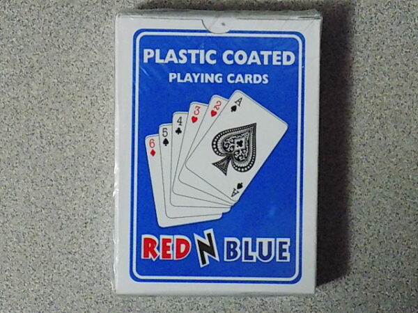 Red N Blue Playing Cards - Plastic Coated Poker Cards (New) - Image 4
