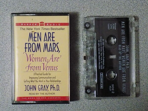 Men Are From Mars Women Are From Venus by John Gray Book on Cassette Tape (With MP3) - Image 5