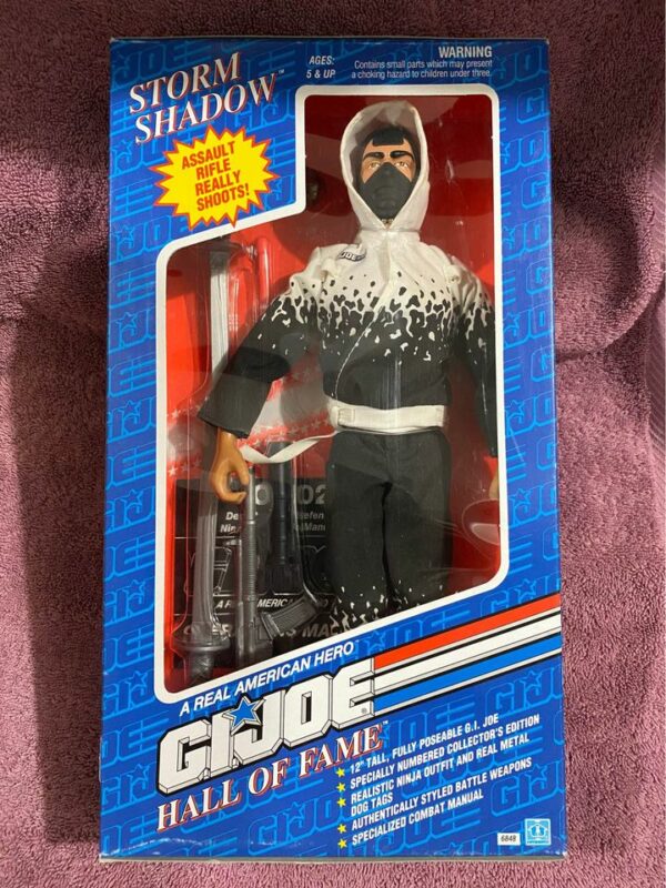 GI Joe - Hall Of Fame- “Storm Shadow ” - 1992 Hasbro - #6848