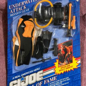 GI Joe Underwater Attack Mission Gear Hall of Fame 12”