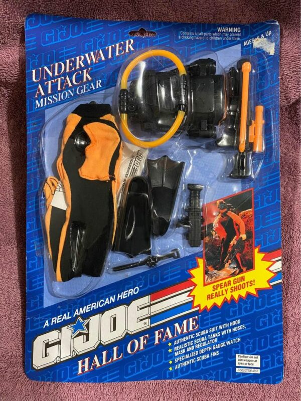 GI Joe Underwater Attack Mission Gear Hall of Fame 12”