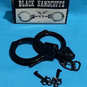 Hand Cuffs - Black Finish