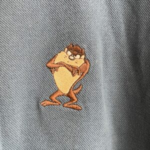 Vintage Warner Bros Studio Polo Shirt - Tasmanian Devil