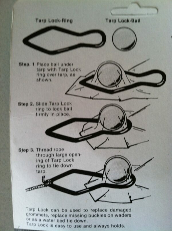 Tarp Lock - Tarpaulin Fastener Set - Image 8