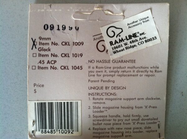 Ram-Line Conversion Kit X-Press Loader 9mm - Image 4
