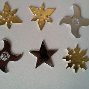 Ninja Throwing Stars - Set of 6