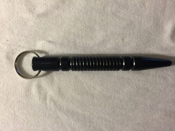 Kubaton Self Defense Key Ring, Black