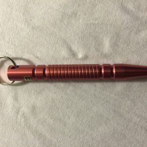 Kubaton Self Defense Key Ring, Red