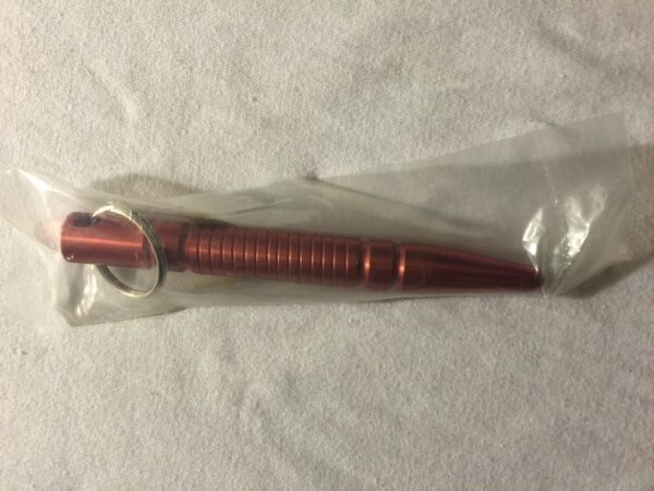 Kubaton Self Defense Key Ring, Red - Image 2