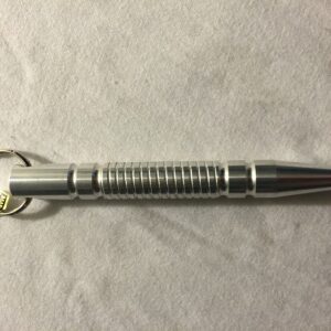 Kubaton Self Defense Key Ring, Silver