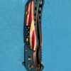 USA Flag Assisted Open Knife - Vintage Looking - Image 5