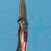 USA Flag Assisted Open Knife - Vintage Looking - Image 3
