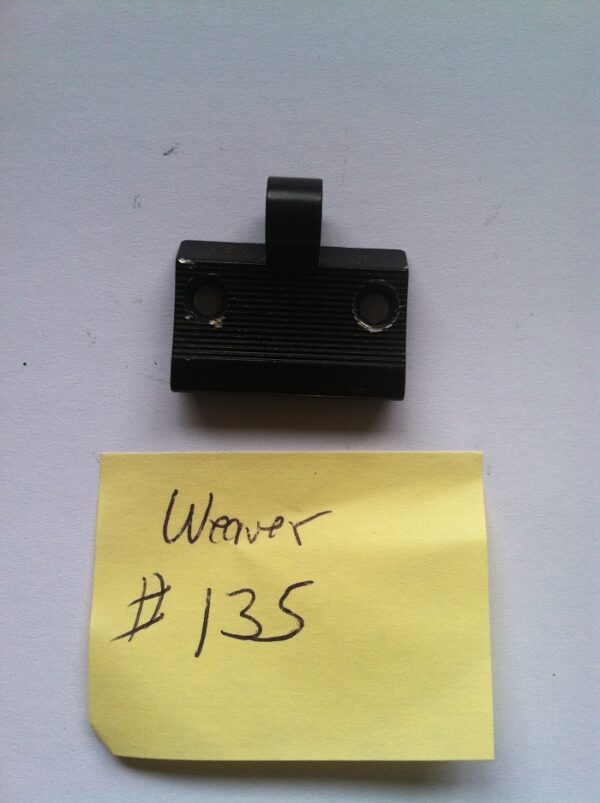 Weaver Rifle Scope Pivot Base #135
