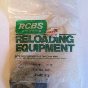 RCBS 5-Station Progressive Shell Plate #18 .44 Magnum .44 Special 88818 NEW