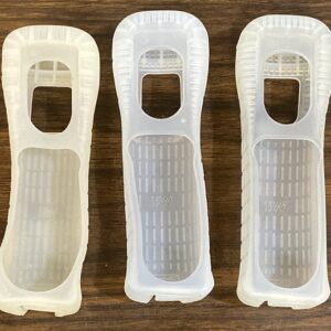 Silicone Skin Case Cover for Nintendo Wii Remote Controller (3 Pack)