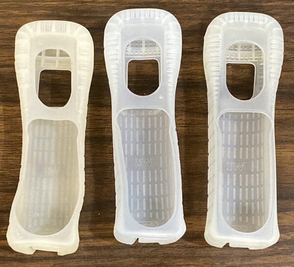 Silicone Skin Case Cover for Nintendo Wii Remote Controller (3 Pack)