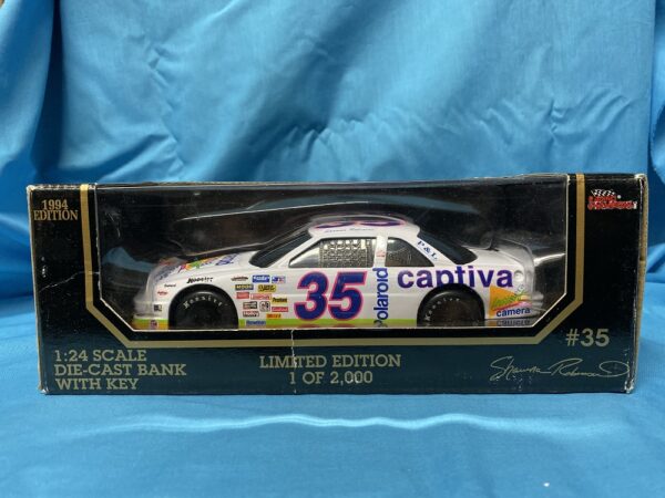 1994 Racing Champions 1:24 Diecast NASCAR Shawna Robinson Polaroid captiva #35 603 of 2000 - Image 2