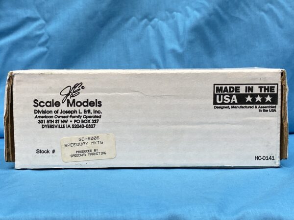 ERTL 1:25 1940 FORD PANEL VAN SPEEDWAY MARKETING GD-6006 IN ORIGINAL BOX - Image 6