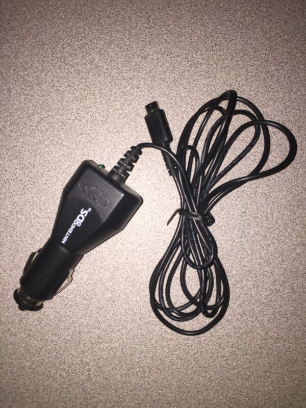 Original Nintendo DS Lite Car Charger Power Cord