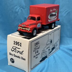 RARE - 1st Gear Hallco Custom Bank Proud American Racing 1951 Ford DVG HP 9401 die cast