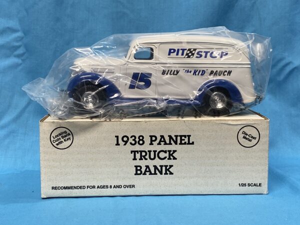 ERTL PIT STOP #15 BILLY THE KID 1938 CHEVY PANEL STOCK #4869 - Image 6