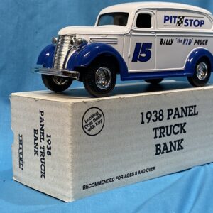 ERTL PIT STOP #15 BILLY THE KID 1938 CHEVY PANEL STOCK #4869