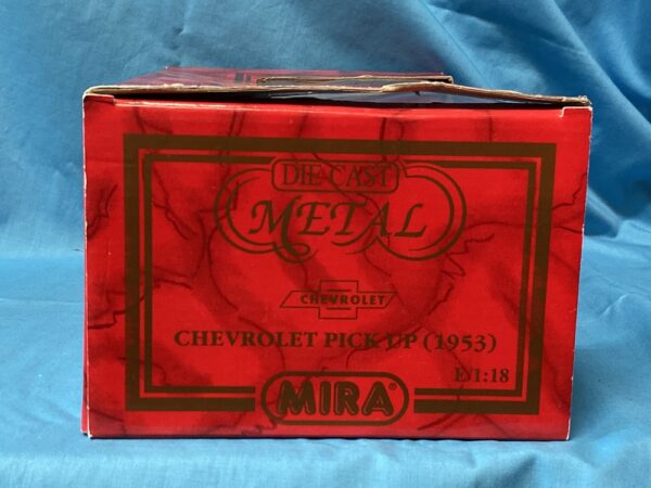 Mira Golden Line Chevrolet Pickup 1953 1:18 Die Cast Metal 6192 - Image 3