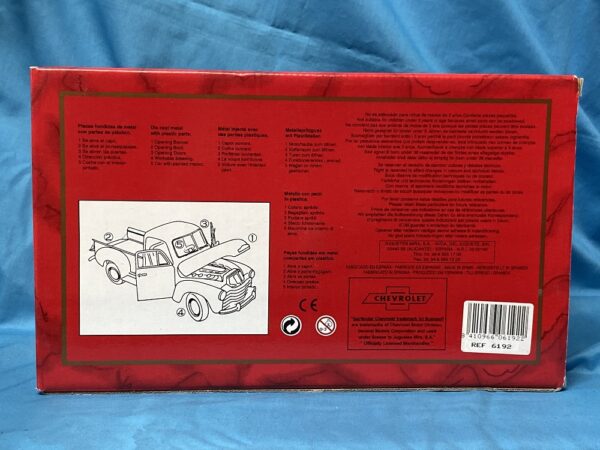 Mira Golden Line Chevrolet Pickup 1953 1:18 Die Cast Metal 6192 - Image 2