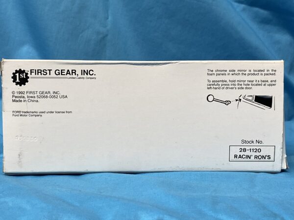 First Gear 1951 Ford F-6 Dry Goods Van “I love Stock Car Racing” 1/34 28-1120 - Image 10