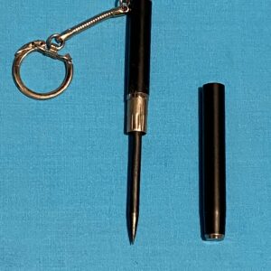 Defense KEYRING | Black Tip Martial Arts Self Defense Security Key Chain
