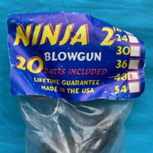 Ninja 2 - 48" Blowgun .40 Cal, 2 piece with 20 Darts - Made in the USA