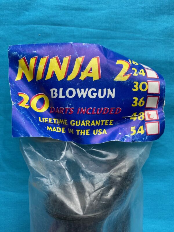 Ninja 2 - 48" Blowgun .40 Cal, 2 piece with 20 Darts - Made in the USA