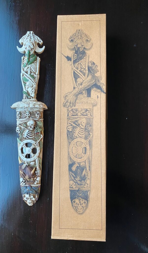 Pirate Knife - Unique Design 17" with Scabbard - Image 5