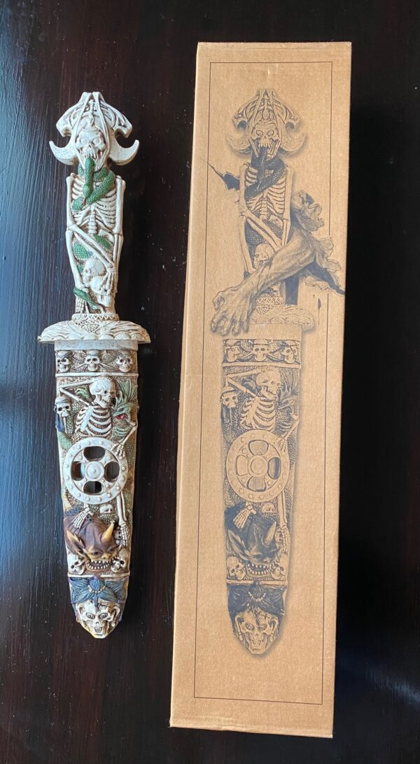 Pirate Knife - Unique Design 17" with Scabbard - Image 3